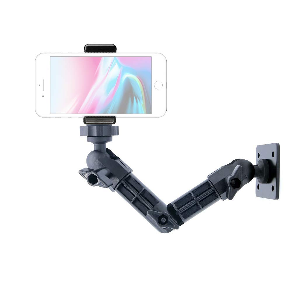 AceTaken Phone Wall Mount Holder Bracket Compatible with iPhone 14 13 12,11,XR,X,iPhone 8,8 Plus,7,7 Plus