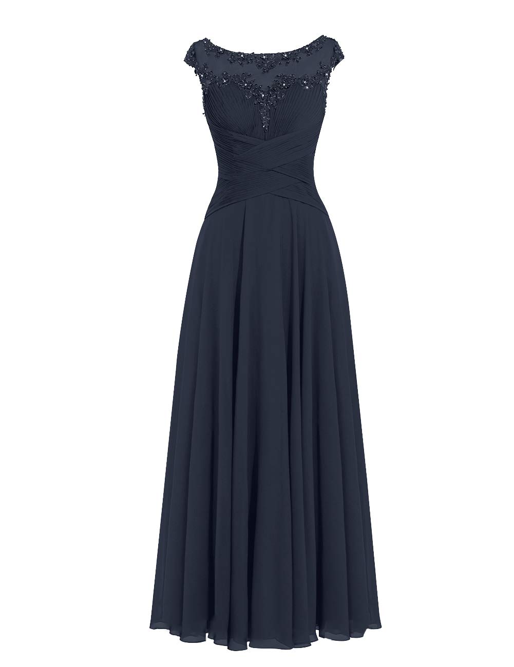 ModeCMother Of The Bride Dress Formal Wedding Party Gown Prom Dresses 22W Navy Blue