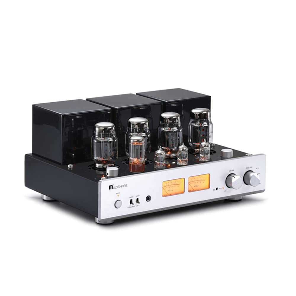 X7 KT88 x4 Vacuum Tube Integrated Amplifier Push-Pull Power Amp MM Phono Tube Amplifier Balanced XLR 2022 Remote