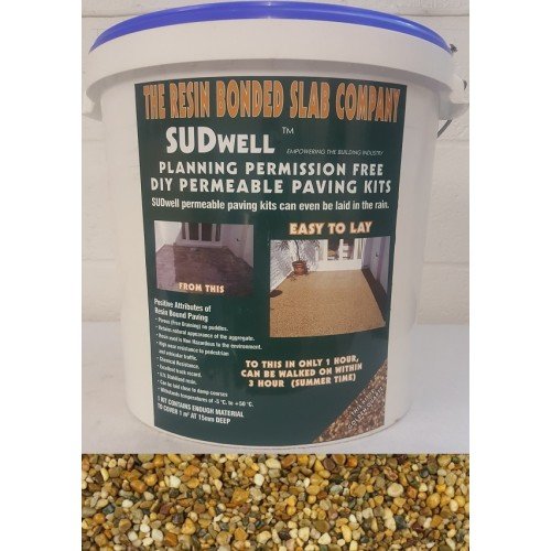 SUDwell™ Golden Quartz Resin Bound Kit 1m² (SUDwell All Weather Resin)