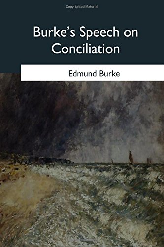 Burke's Speech on Conciliation