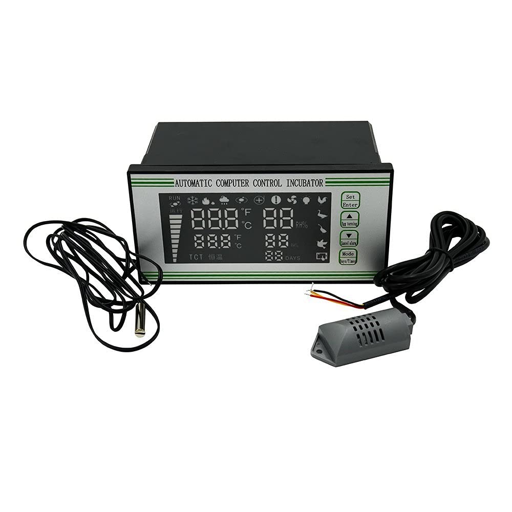 Huatuo XM-18S Automatic Small Egg Incubator Thermostat Controller with Tempreature and Humditiy Sensor for egg incubator