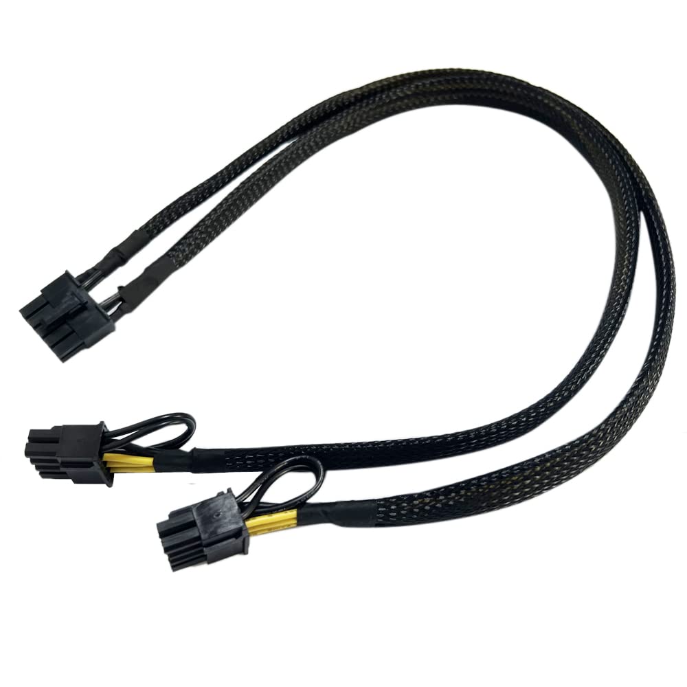 GinTai 10 pin to 8 + 8 pin power supply cable replacement for HP DL380 G6 and GPU 50cm