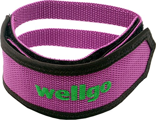 57TCDSP Toe Clip Double Strap - Purple