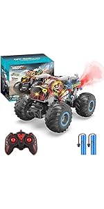 iBlivers Remote Control Monster Car, 1:16 All Terrain Remote Control Monster Truck, RC Monster Ca...