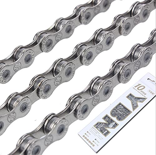 YBN S10 10 Speed Chain MTB Road Bike Chain for Shimano Sram Campagnolo with Magic Buckle