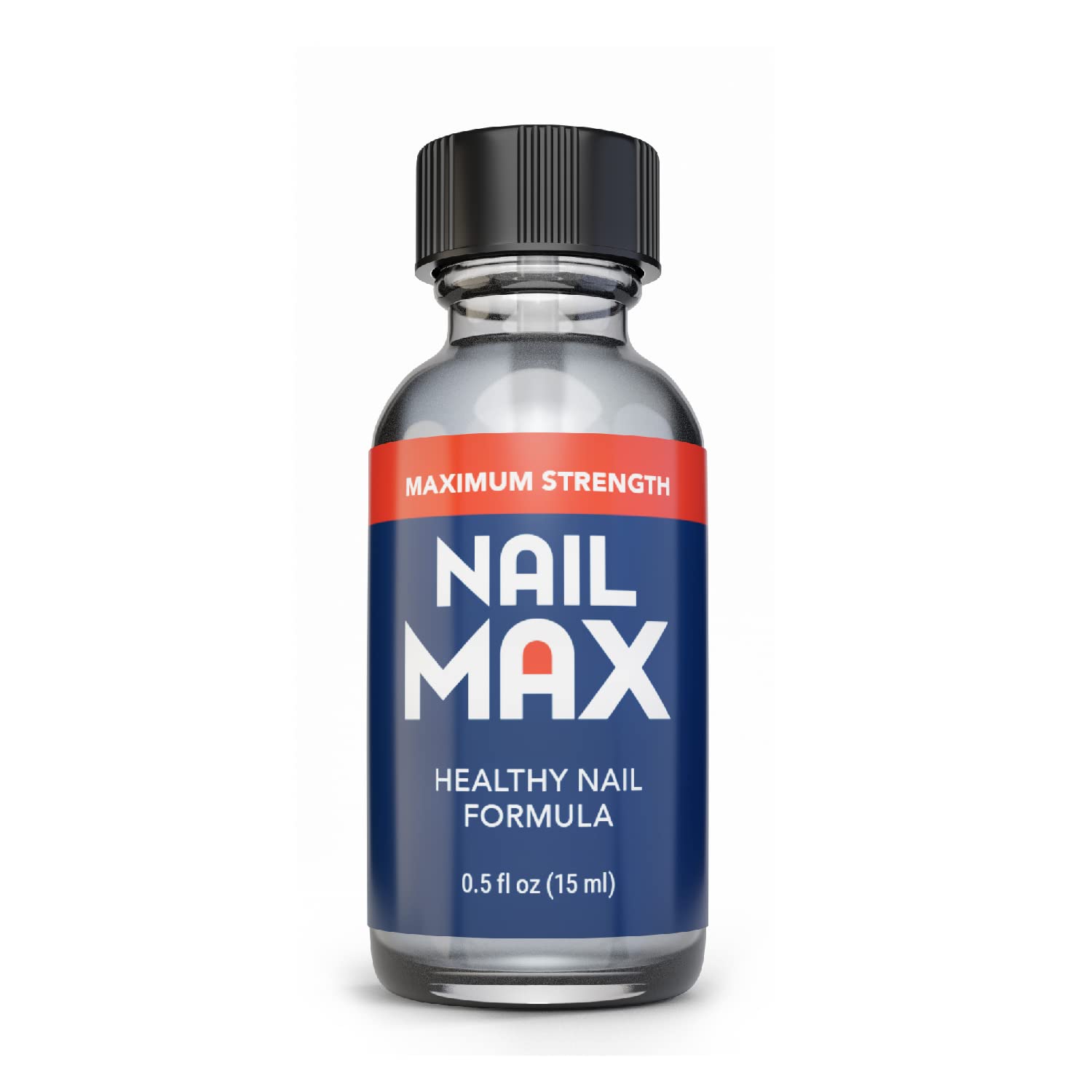 Nail Max Toenail Fungus Treatment - Anti-Fungal Solution to Eliminate Finger & Toe Nail Fungus - Extra Strength Liquid Solution - Safe for Kids & Adults - Promotes Healthy Nail Growth (0.5 fl oz)