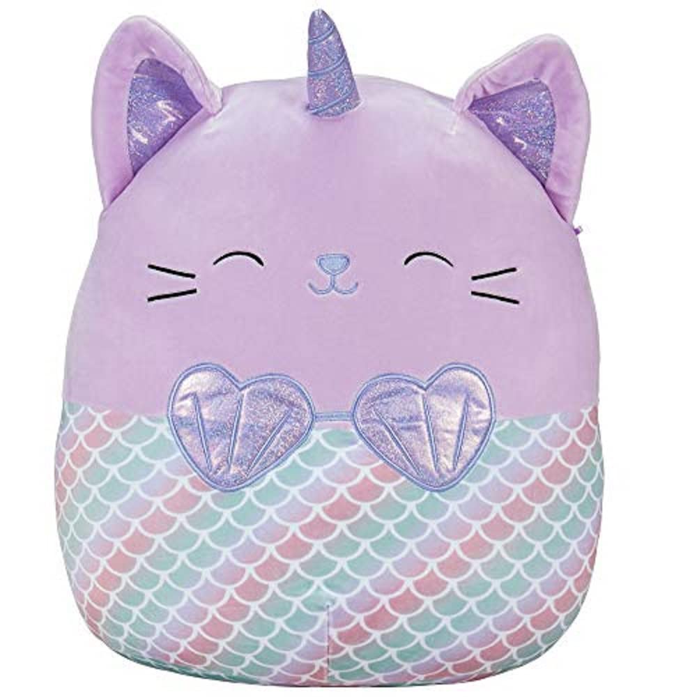 Squishmallows Official Kellytoy Plush 16" Anya The Caticorn Mermaid- Ultrasoft Stuffed Animal Plush Toy (Amazon Exclusive)