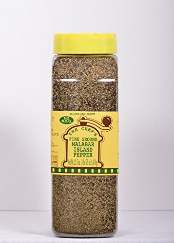 Fine Ground Malabar Island Pepper-21.5 oz-Economy Bottle