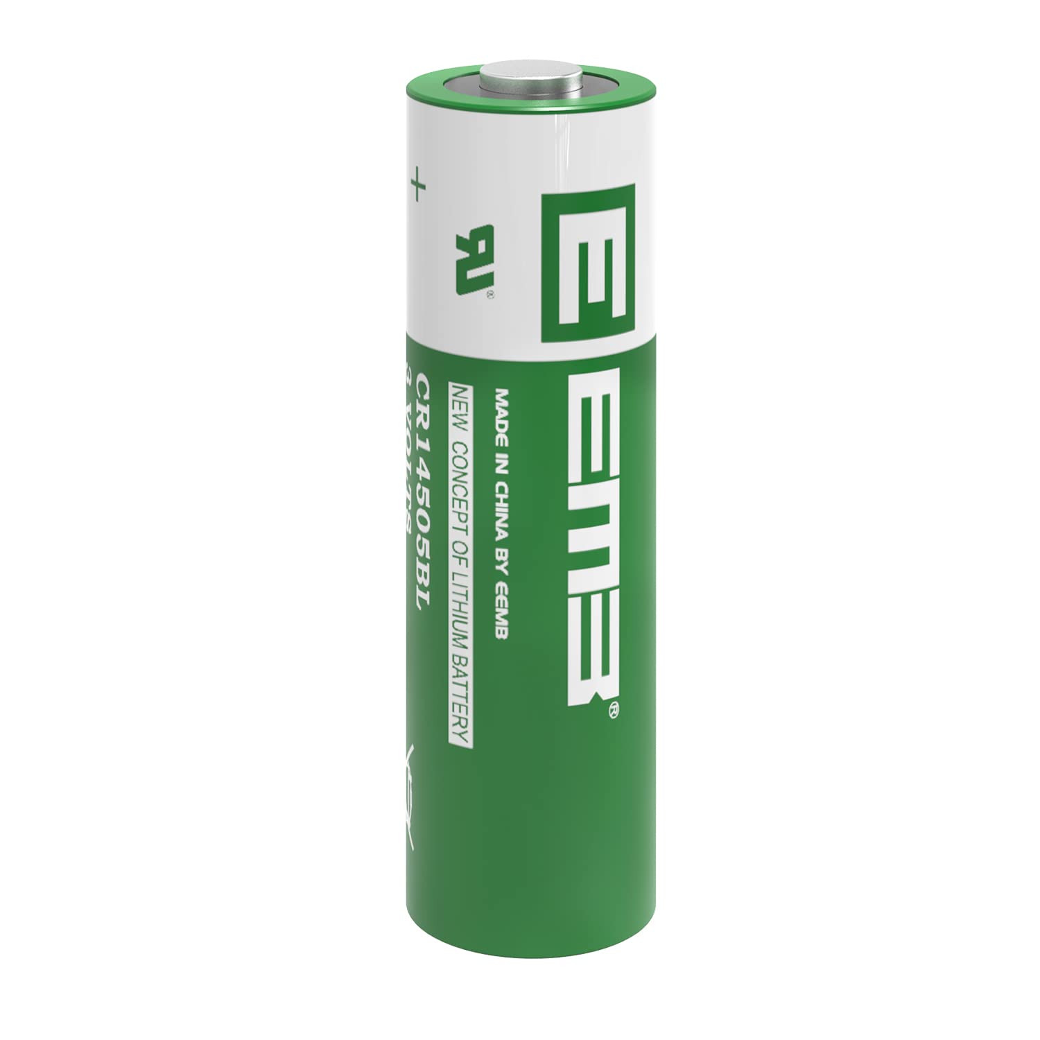 EEMB 3V AA Lithium Battery CR14505BL 3Volt 1800 mAh Lithium Mno2 Cylindrical Cell High Capacity Battery 14505 Lithium Prime Battery (Non Rechargeable)