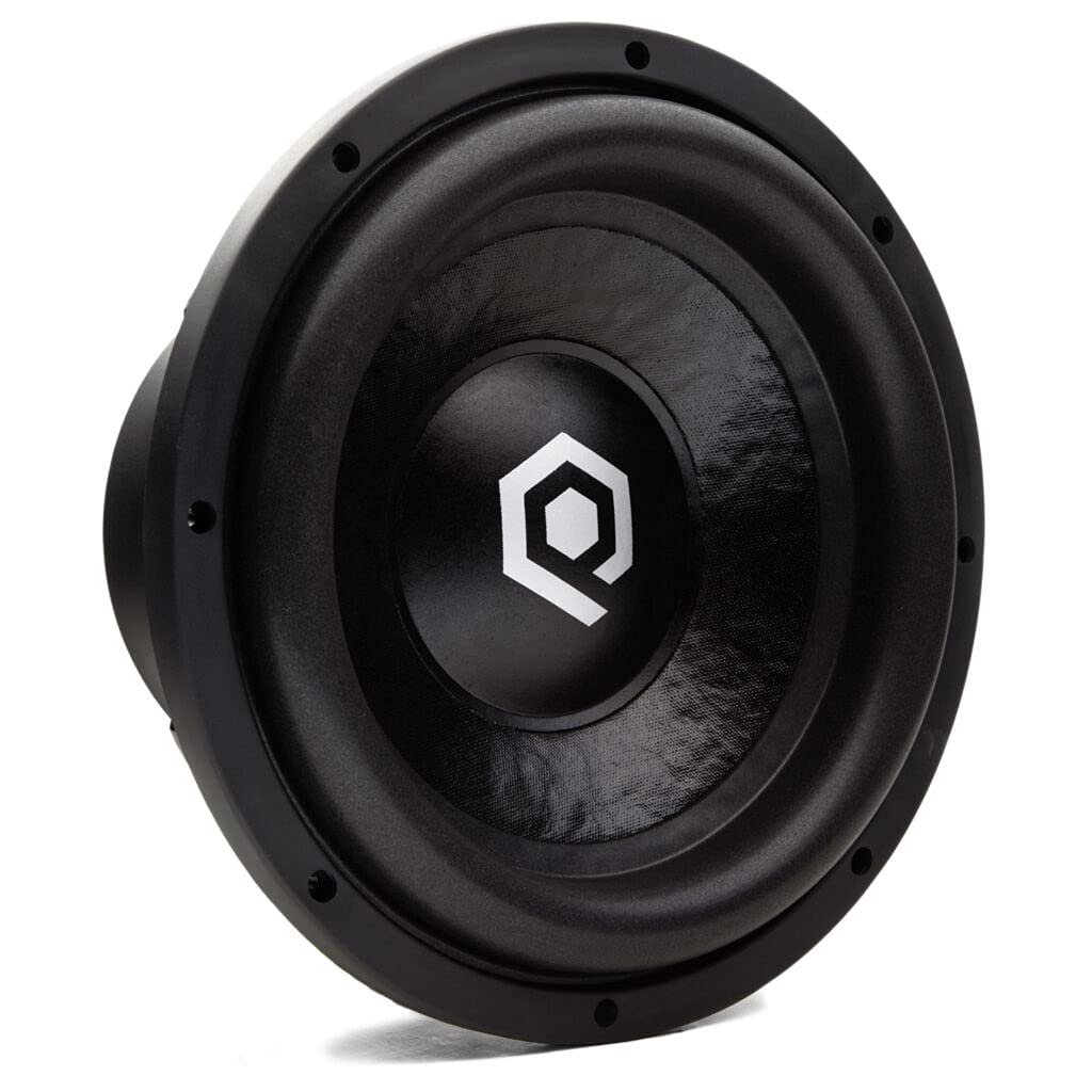 SOUND Q QUBED SoundQubed HDS3.2 Series 12" 2400 Watt MAX Power Dual 4 Ohm Voice Coil Subwoofer Heavy Duty Series 12" Competition Subwoofer 3" Voice Coil 160 Ounce Magnet 1200 Watts RMS Power