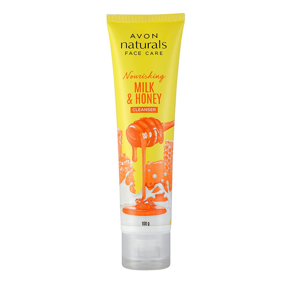 Avon Naturals Honey and Milk Nourishing Cleanser, 100g