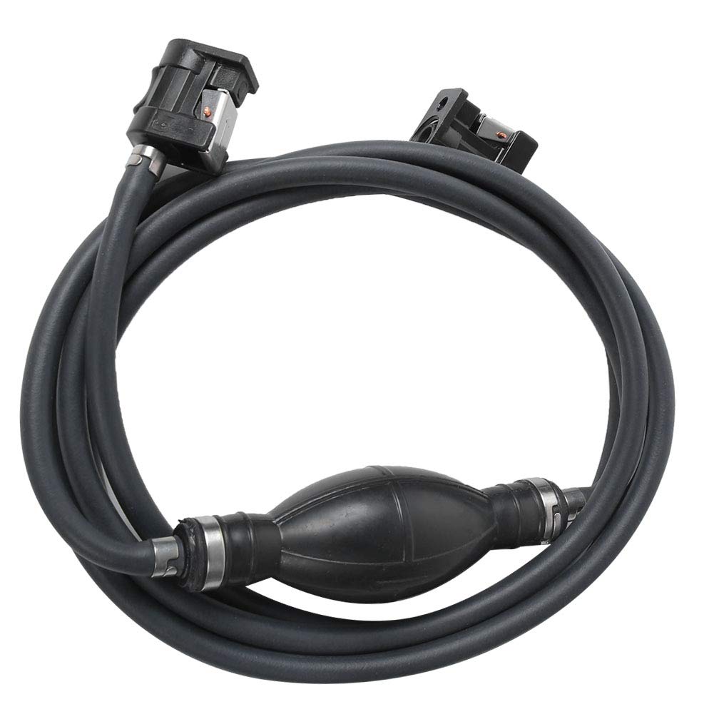 Portable Boat Fuel Tank Hose, Oil Resistance Universal Boat Fuel Tank Hose, for YMH John-son Mer-cury Outboard