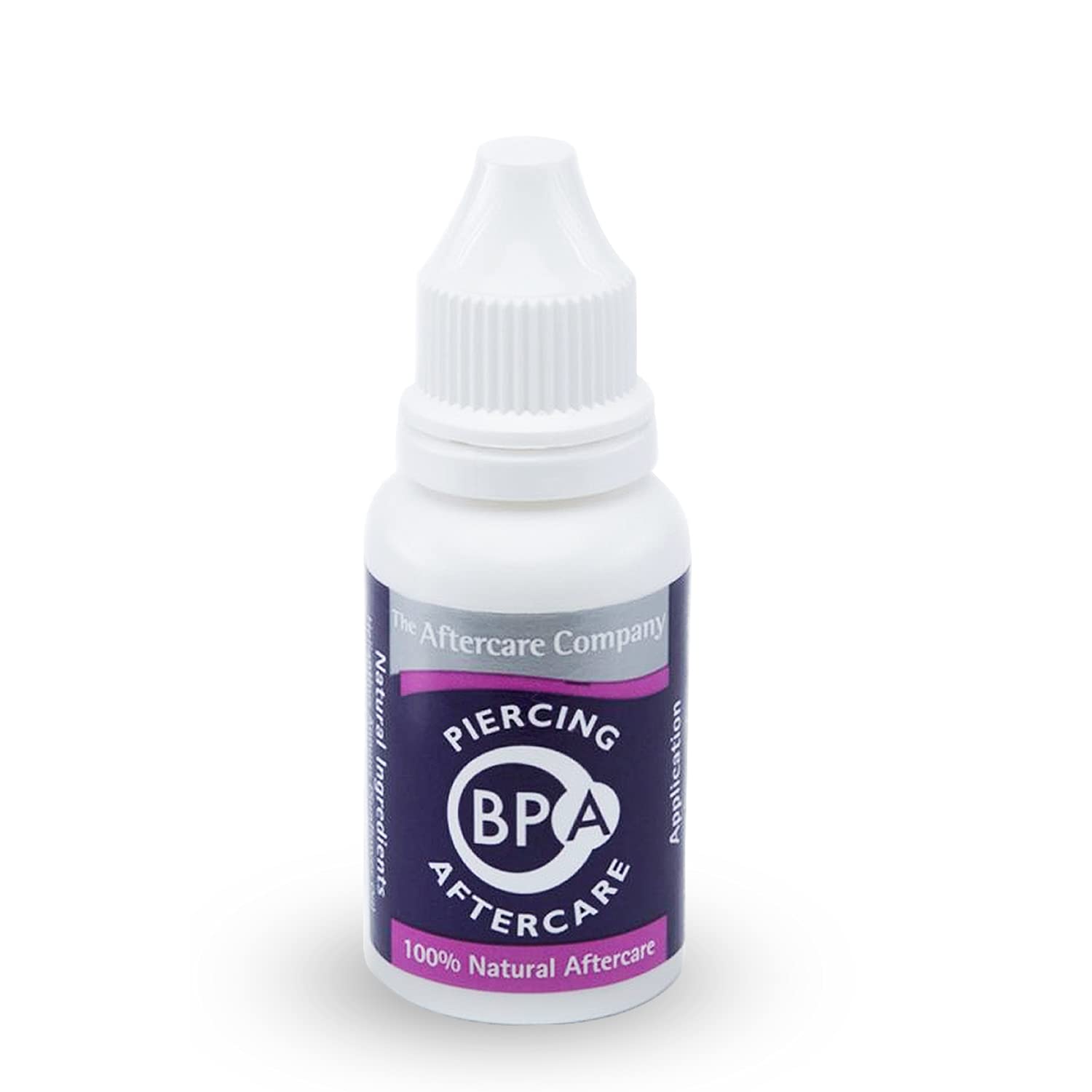 BPA Piercing Aftercare1 x 10ml Bottle from The Aftercare Company - Dermatology Tested - Vegan Friendly - Cruelty Free - Unique Formula