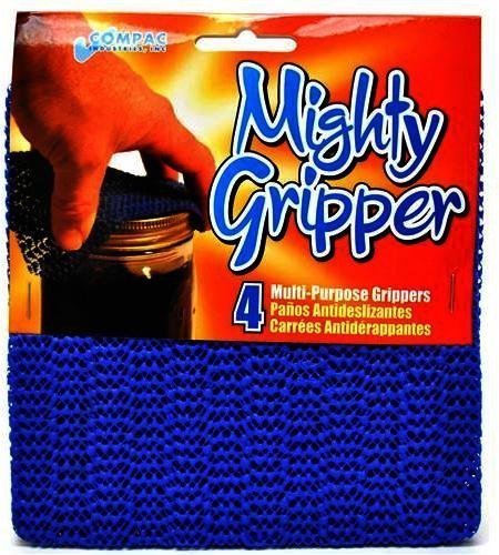 COMPAC HOMEMighty Gripper Non-Slip Pads Jar Opener, Stablize Pictures, Keyboards, Lamps, and More, 8 Count