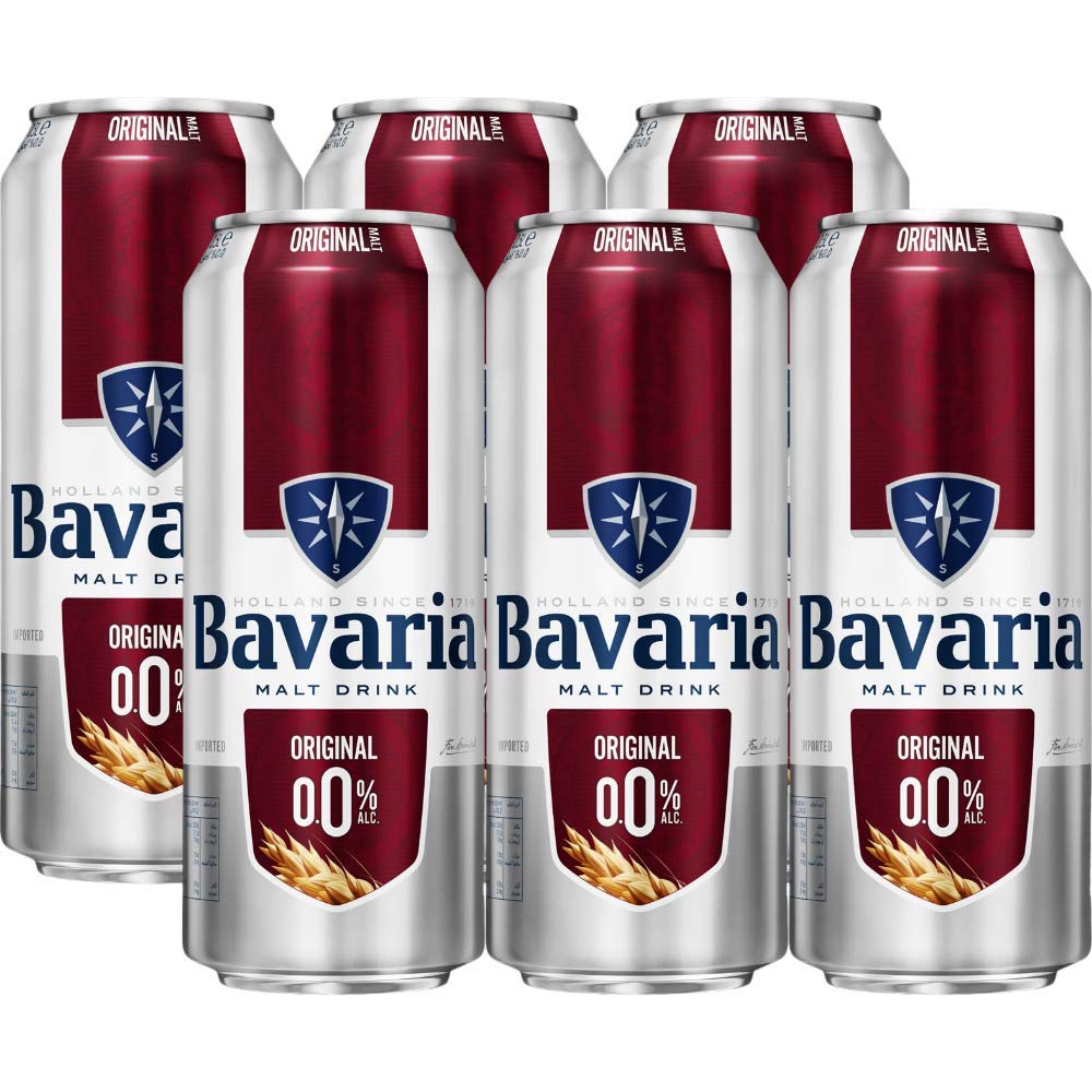 Bavaria Original Non-Alcoholic Malt Beverage, 6 X 500 ml