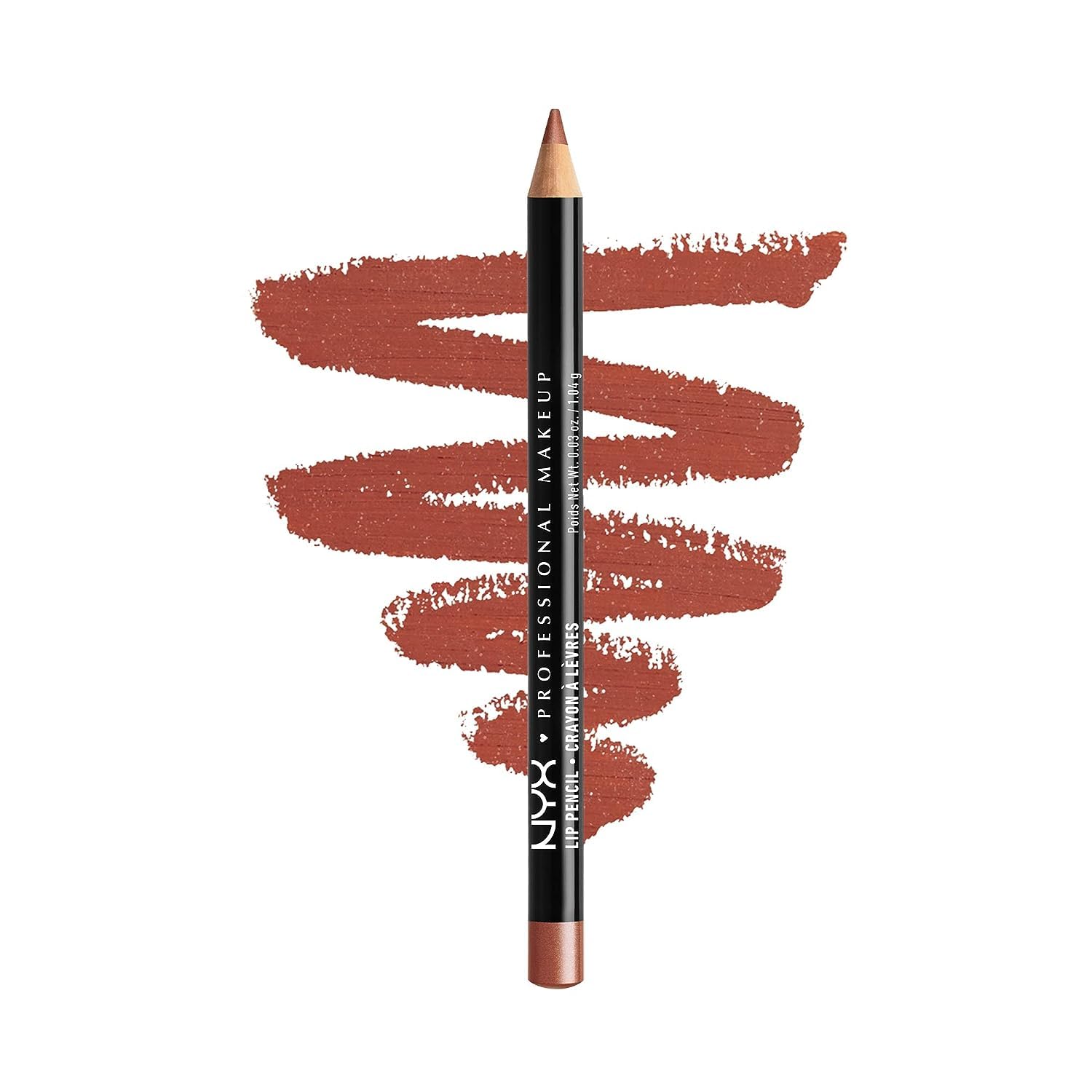 NYX PROFESSIONAL MAKEUPSlim Lip Pencil, Long-Lasting Creamy Lip Liner - Ever