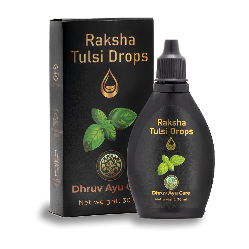 Dhruv Ayu CareRaksha Tulsi Drops (30ml) - Pack of 1