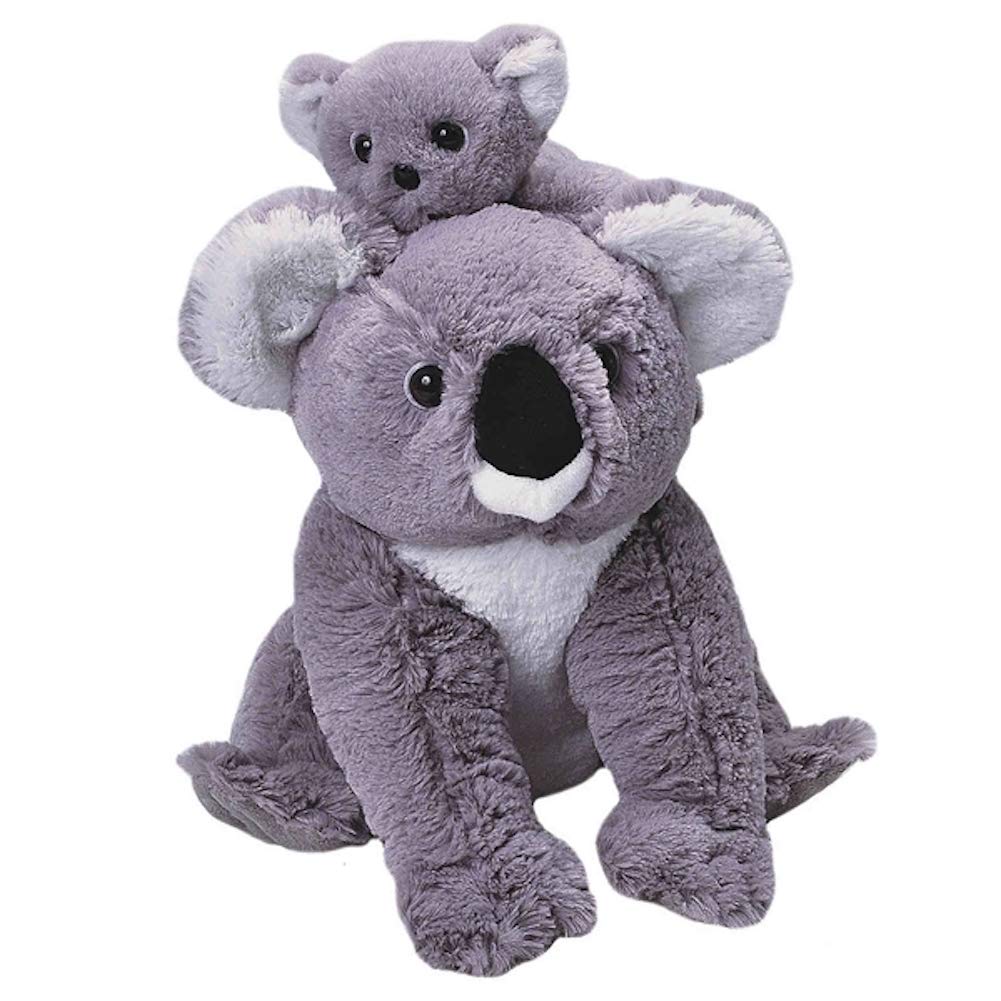 WILD REPUBLICMom and Baby Koala, Stuffed Animal, 12 Inches, Gift for Kids, Plush Toy, Fill is Spun Recycled Water Bottles