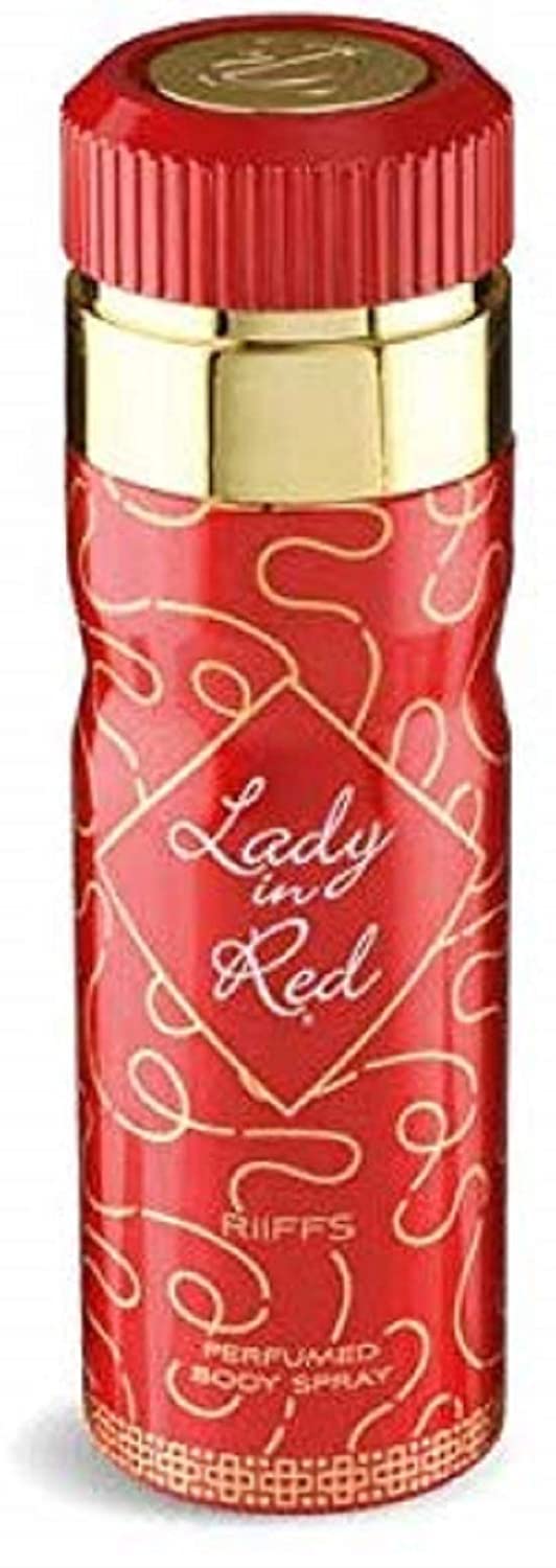 Lady In Red By Riiffs Perfume Body Spray 6.7 Ounce