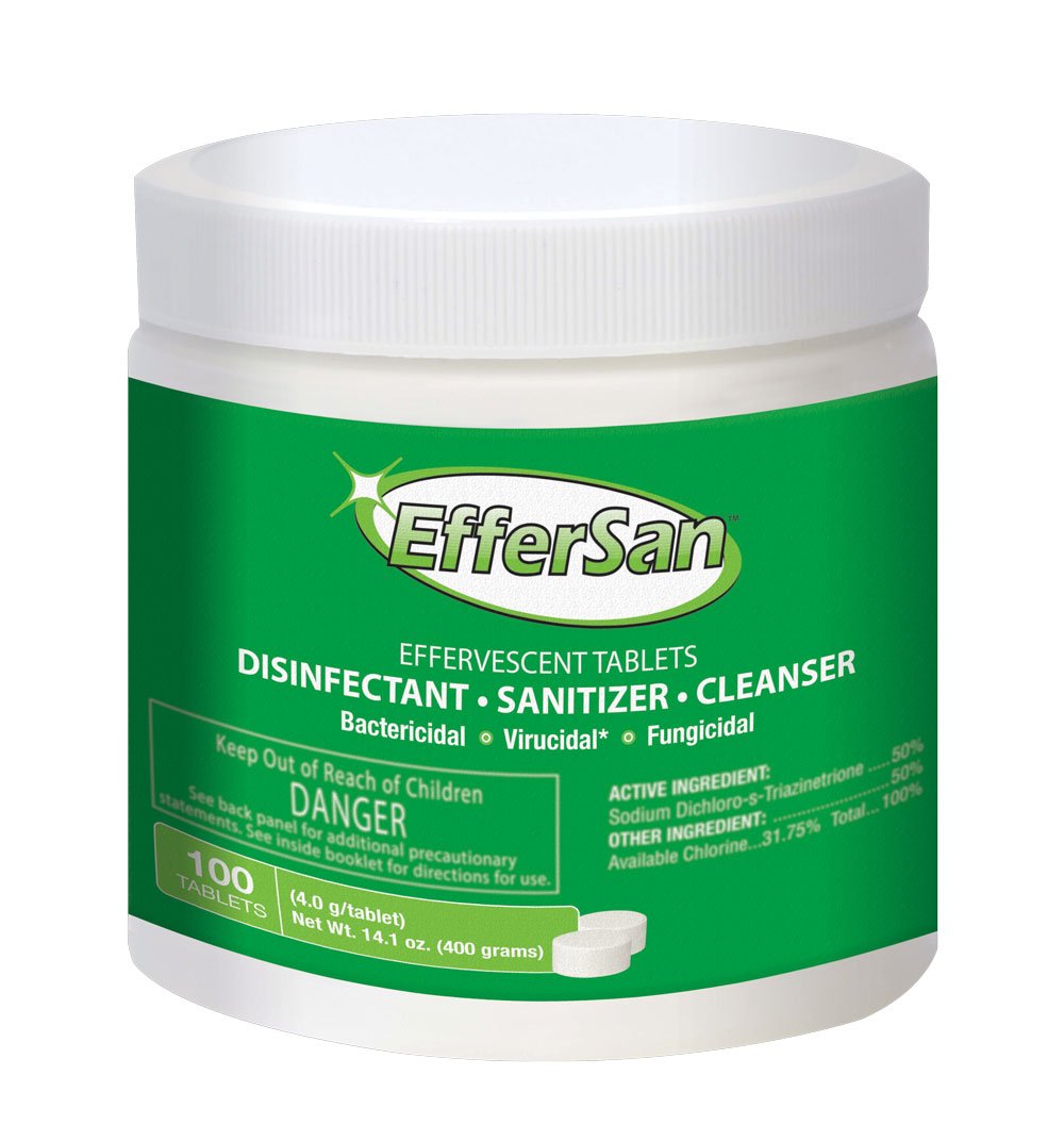 Effervescent Sanitizer - 100 Count