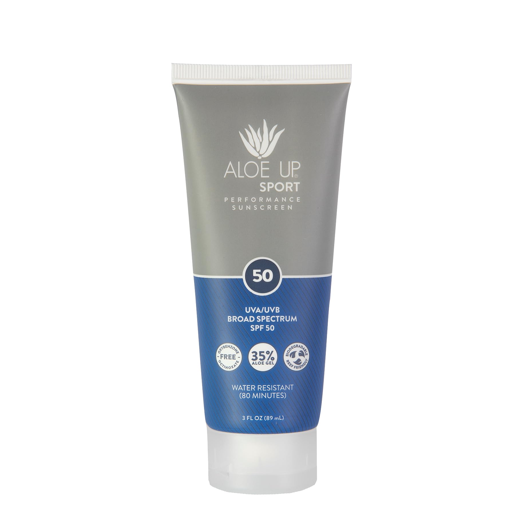 Aloe Up Sport Performance Sunscreen SPF 50 89ml Tube With Aloe Vera