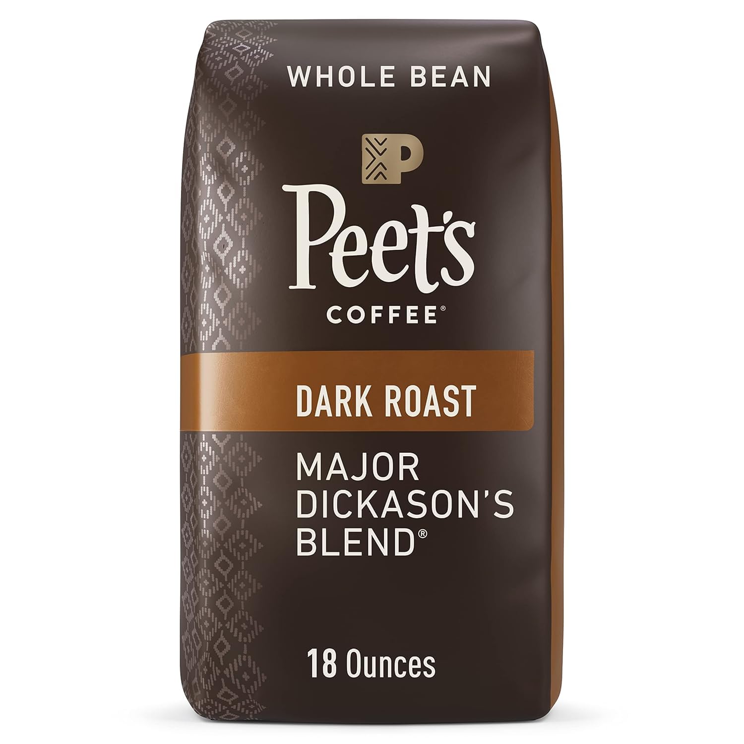 Peet's CoffeeDark Roast Whole Bean Coffee - Major Dickason's Blend 18 Ounce Bag