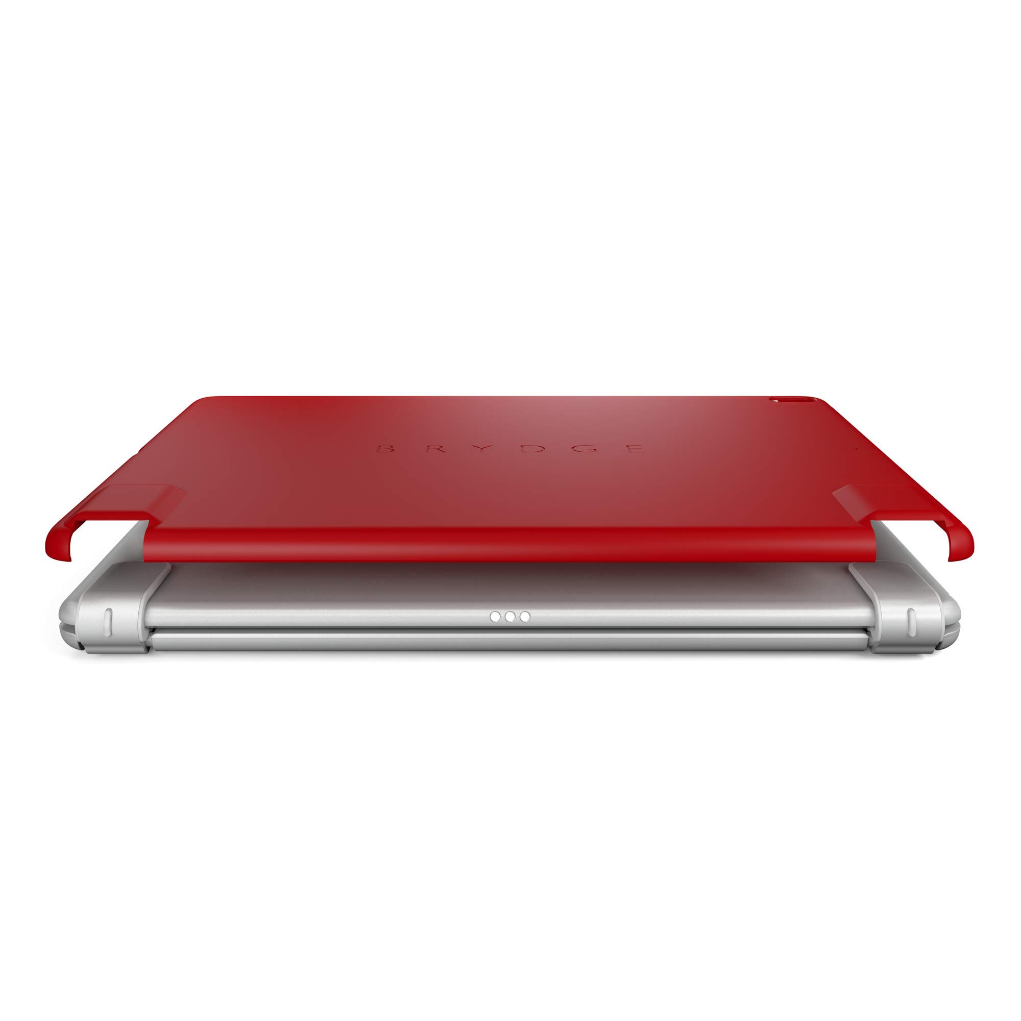 Brydge iPad Pro 10.5” Slimline Protective Case | Harden Polycarbonate with Silicone Coating | Integrates with Brydge 10.5 Wireless Keyboard (Red)