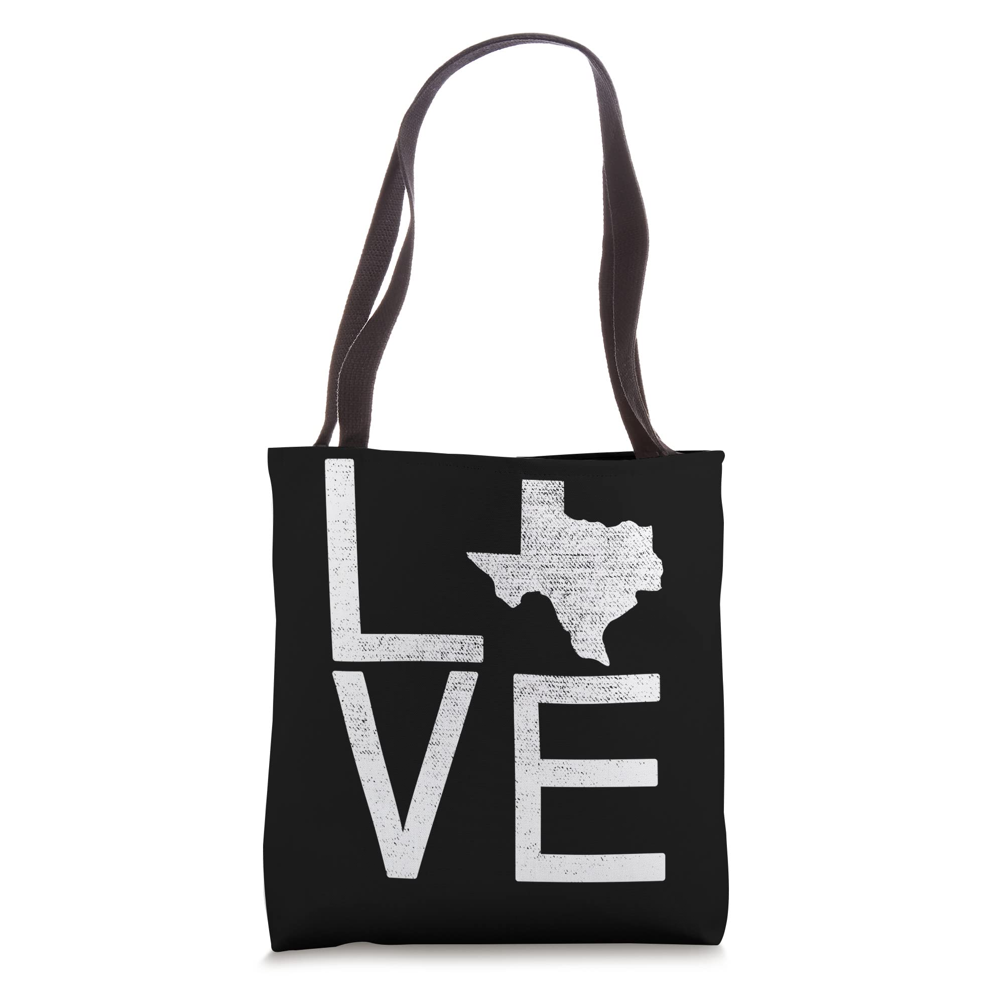 Texas State Gift for Men, Women & TexansProud USA Fan State - Texas LOVE Map Texas Tote Bag