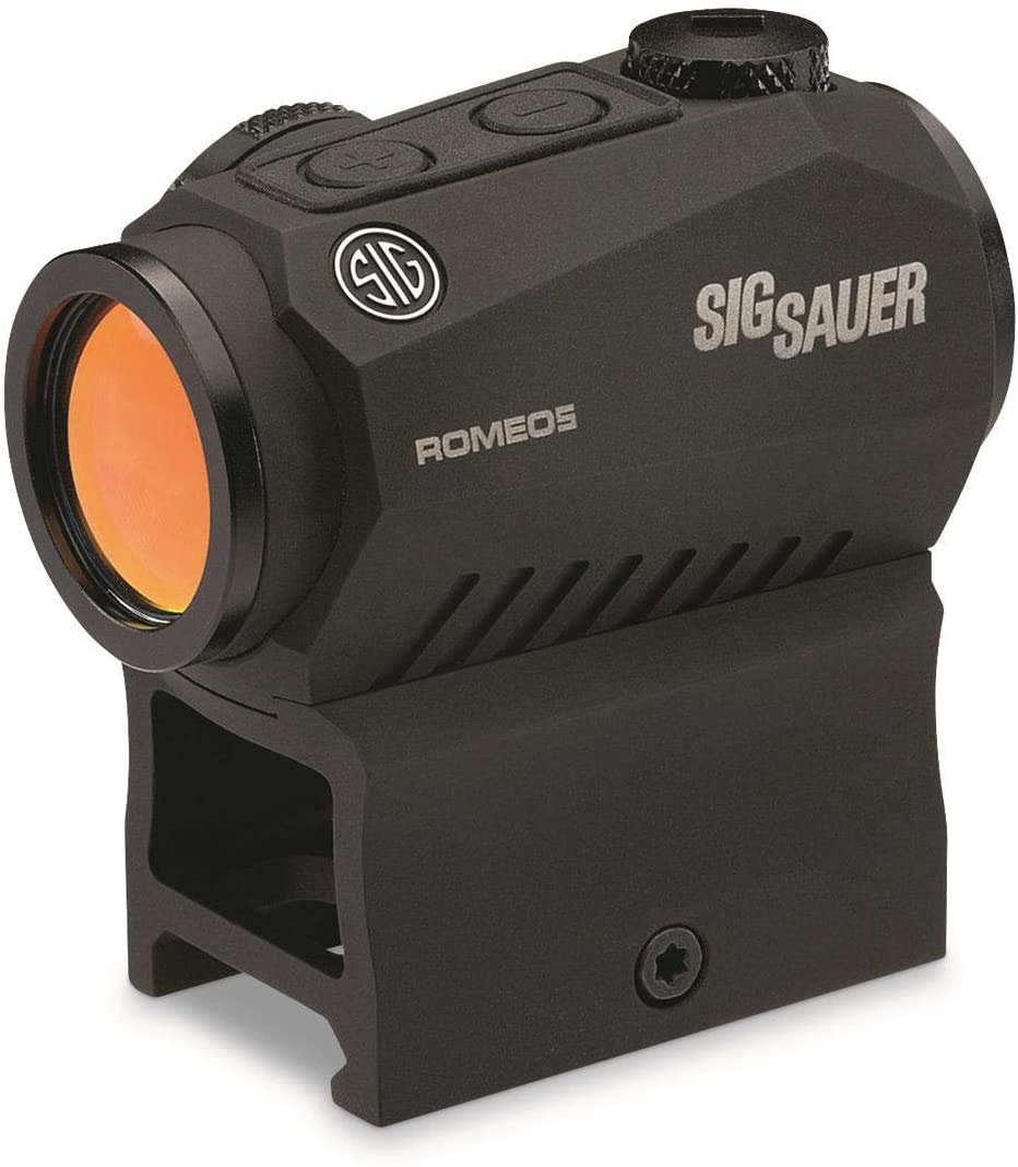 Sig SauerSOR50000 Romeo5 1x20mm Compact 2 Moa Red Dot Sight, Black