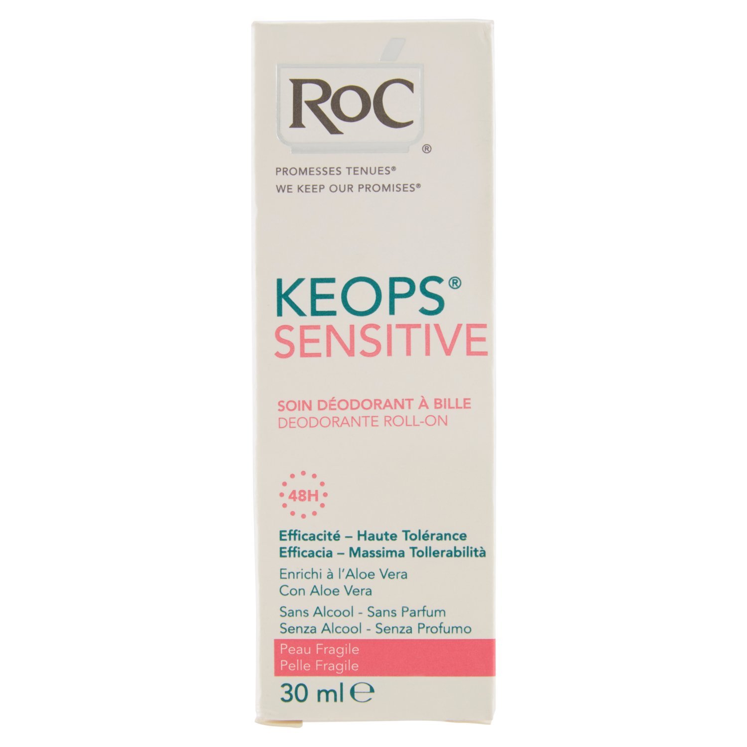 RoC Keops Roll-On Deodorant 48H 30 ml