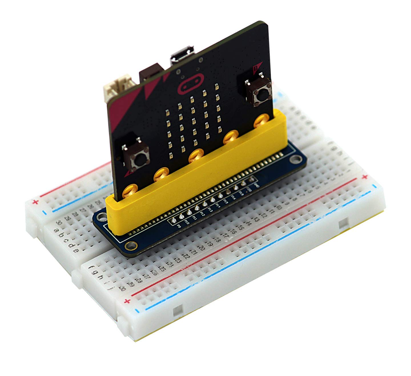 sb components BBC Micro:bit Breadboard Adapter Breadboard Breakout for BBC micro:bit