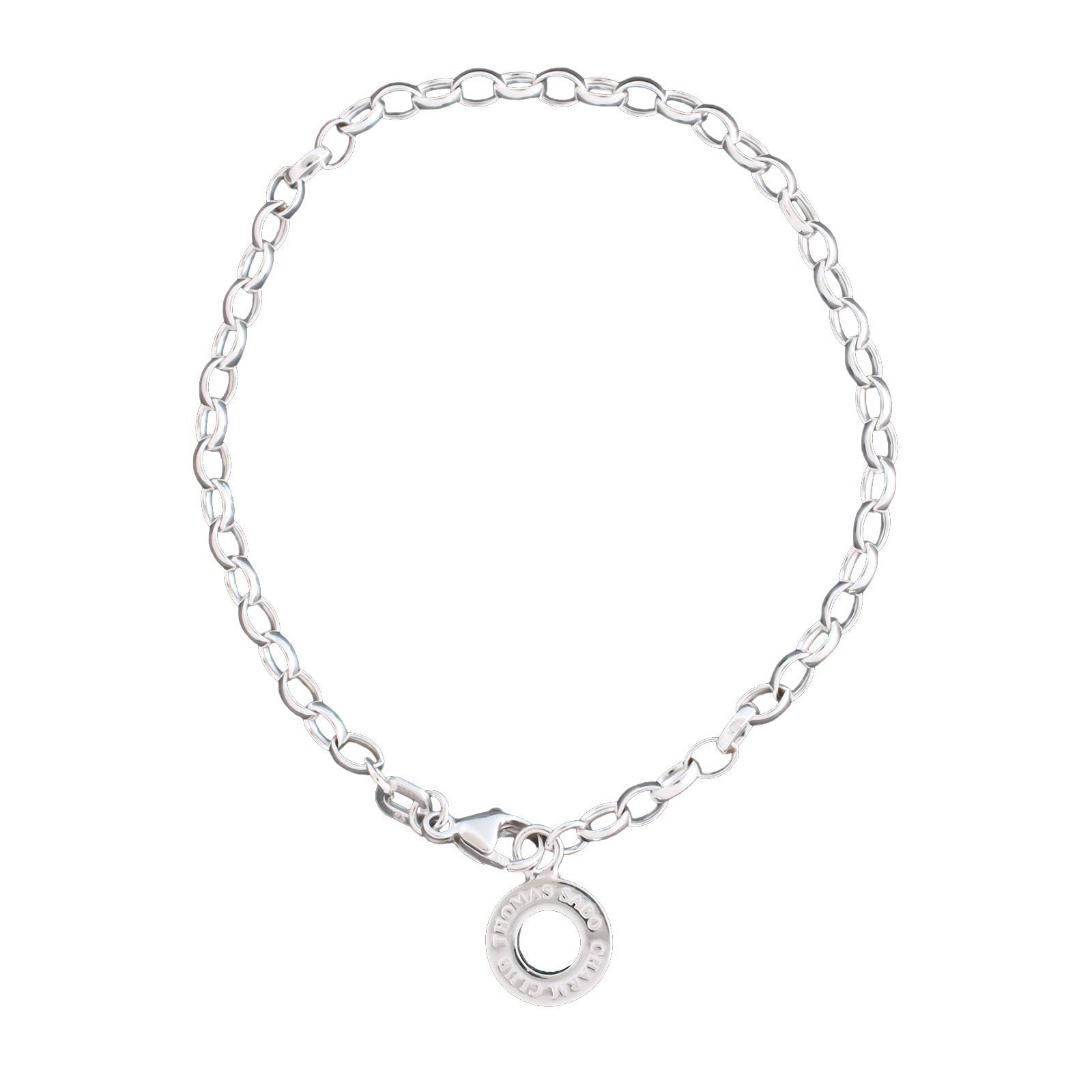 THOMAS SABO Charm anklet Classic 925 Sterling Silver X0034-001-12