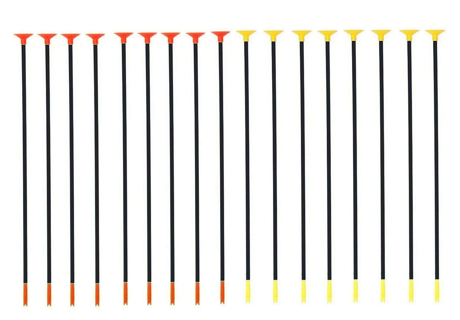 koolbitz Archery Children Sucker Arrows Youth Bow Suction Cup Arrows Safety Kids Arrow Game for Beginner, Target Practice, Sports Game 10 Pieces