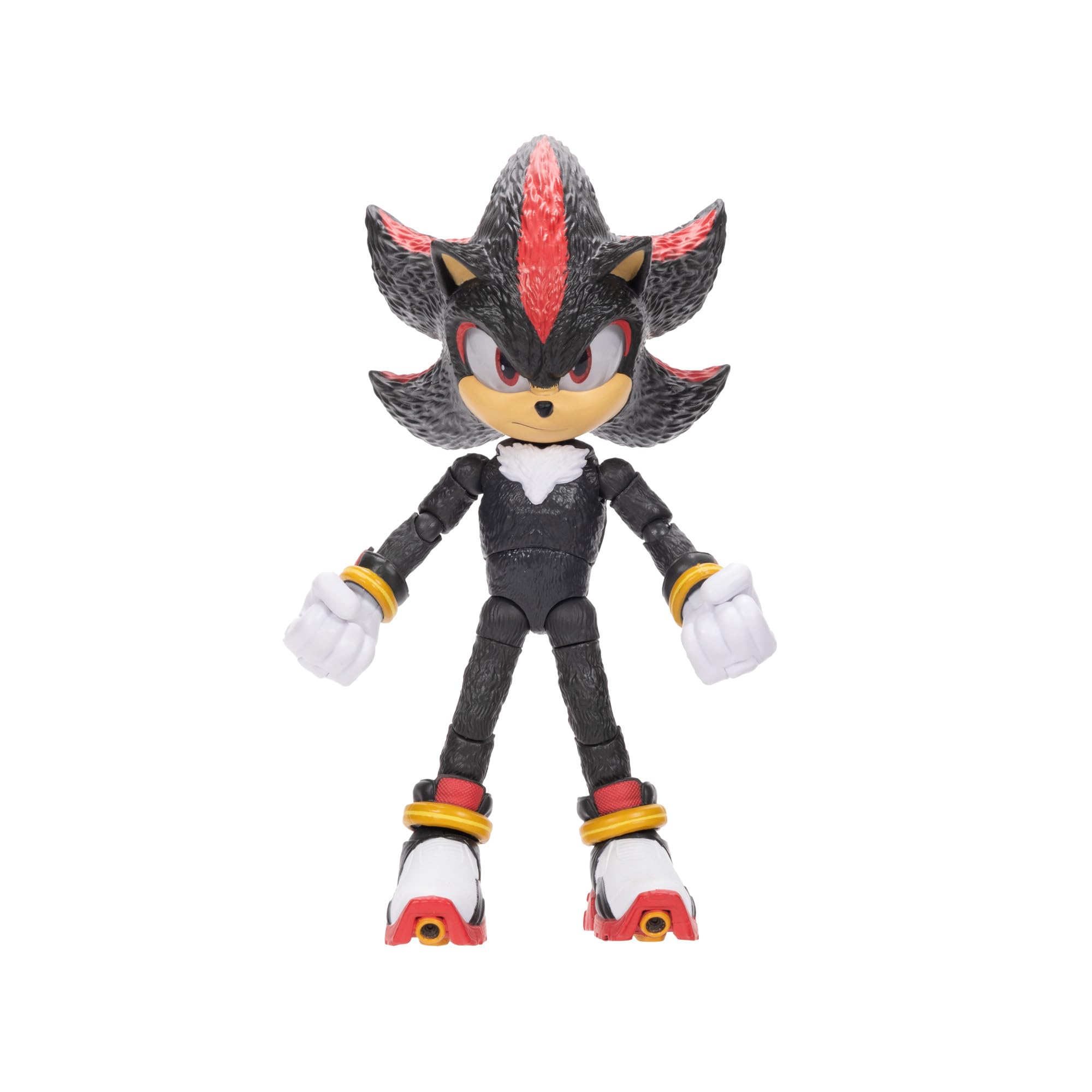 Sonic The Hedgehog Sonic 3 Movie Action Figures 5-Inch Shadow Collector Toy Figure, Highly Articulated for Boys Girls - Officially Licensed 3 Movie Product