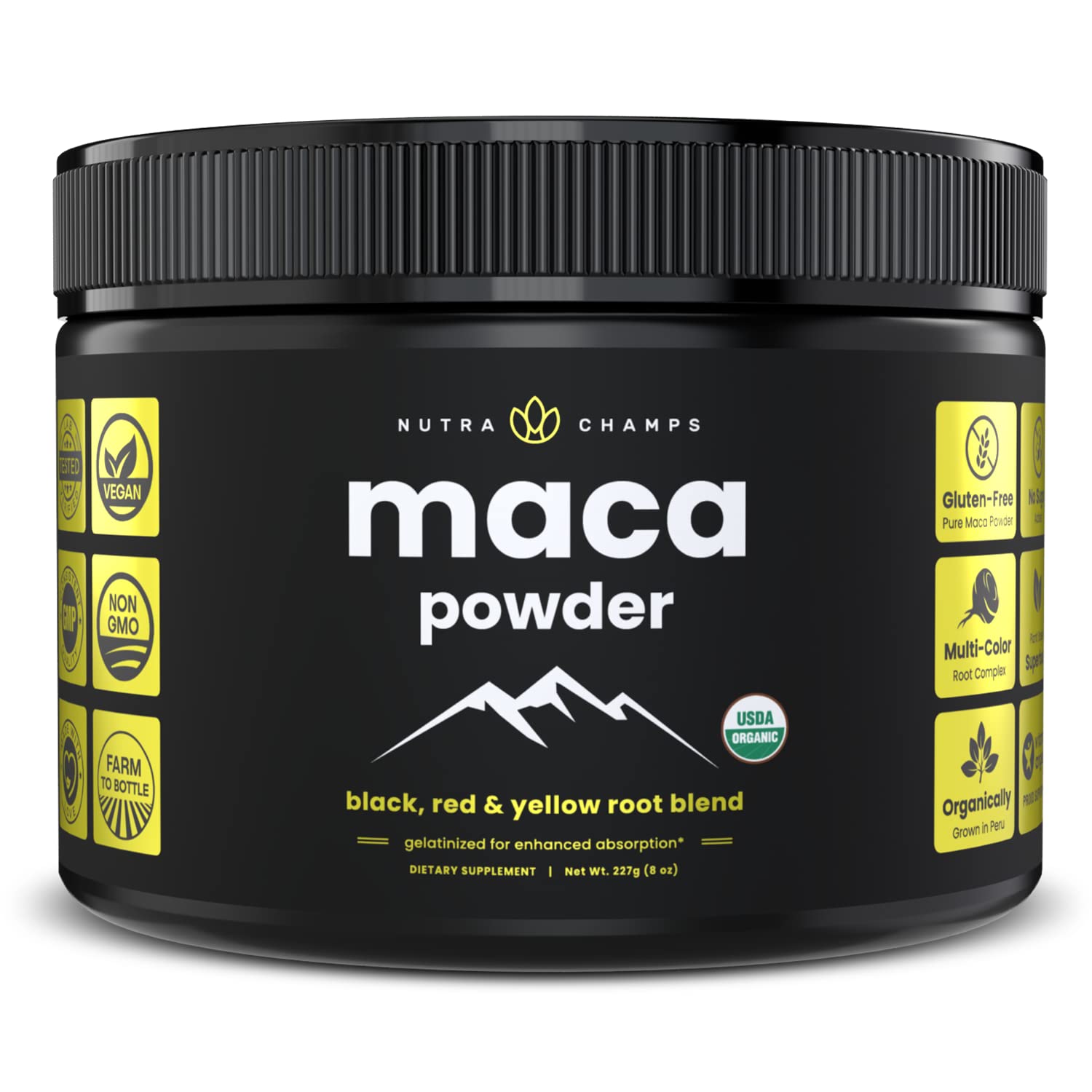 NutraChamps Organic Maca Powder (8oz)