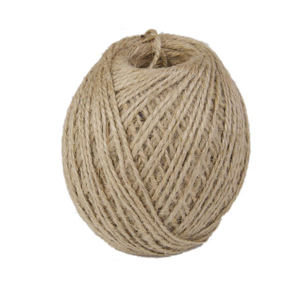 RSP Trader Jute Thread Twine Cord/Burlap Thick: 2 mm, Length: 120 m (Natural)