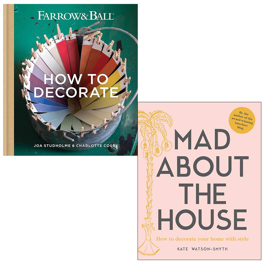 Farrow & Ball How to Decorate, Mad about the House 2 Books Collection Set