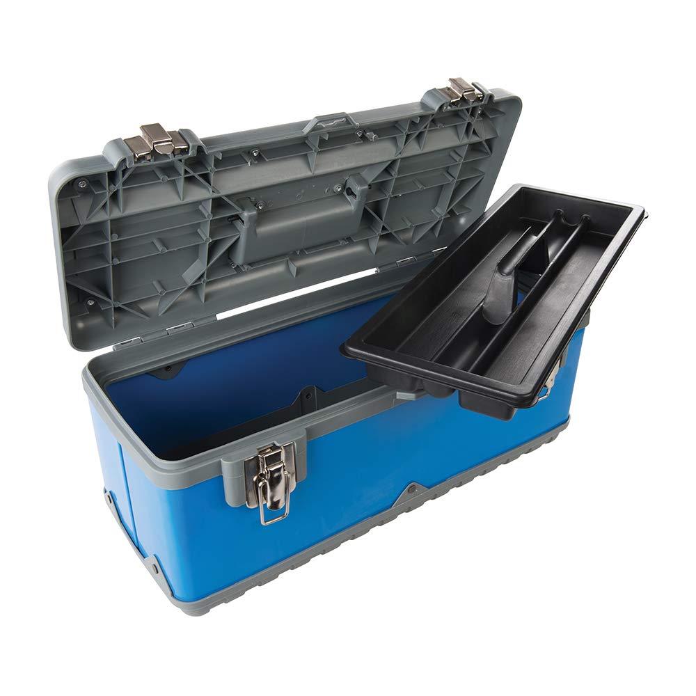 Silverline Tools 533427 Toolbox 580 x 280 x 220mm,