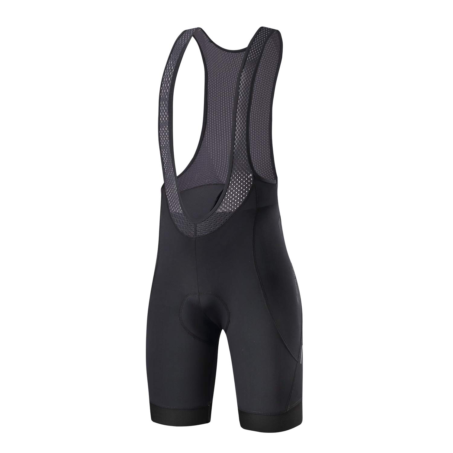 Santic Cycling Bike Bib Shorts Men Padded Tights Bicycle Pants Excellent Performance Black XL Move ON