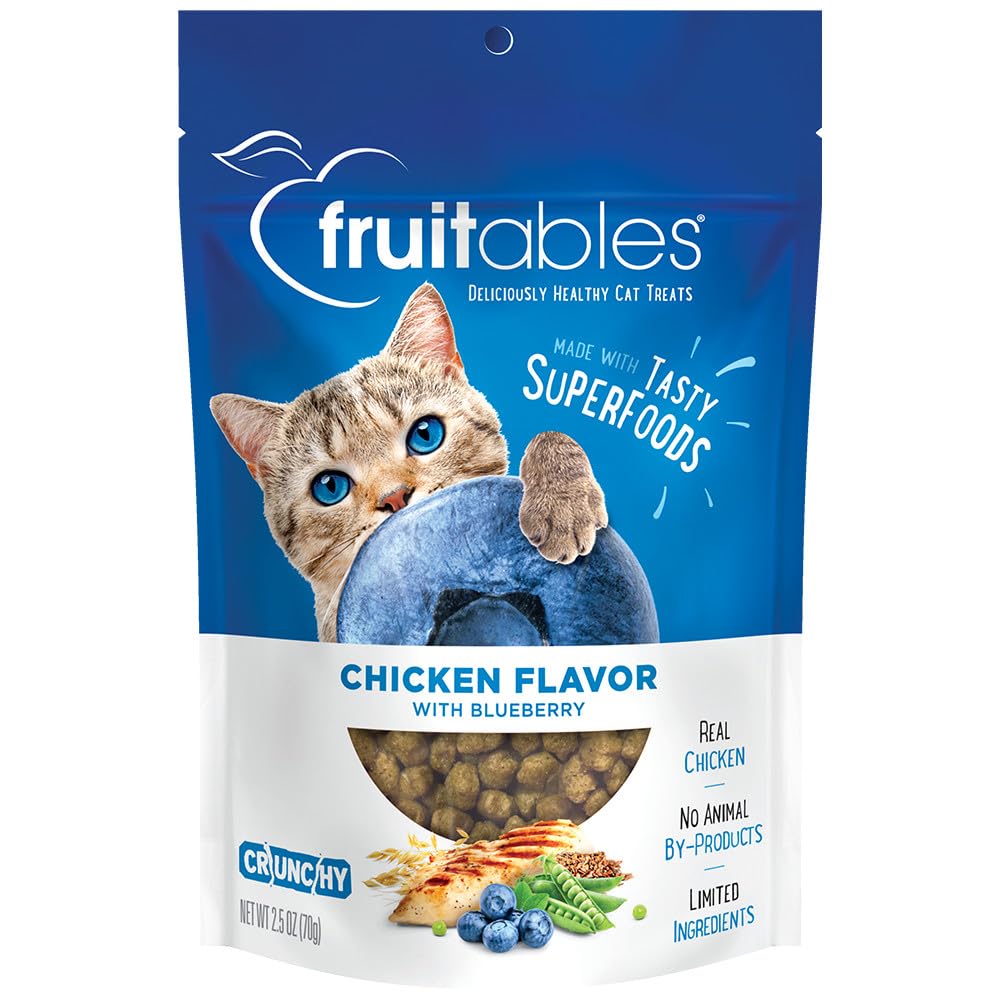 Fruitables Made With Tasty Superfood Chicken Flavor Blueberry