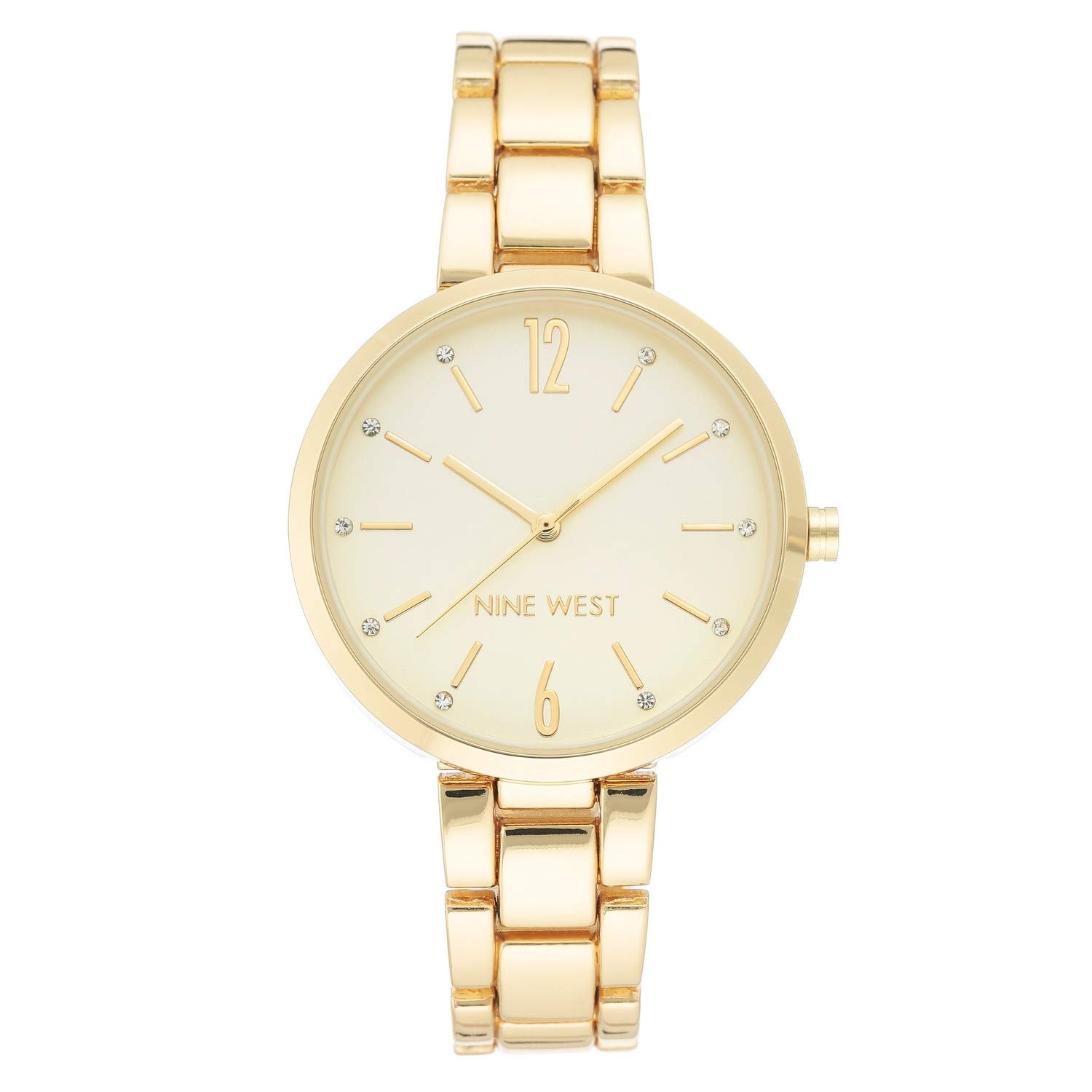 Women’s Analogue Gold Dial Watch (Model - NW-2370)