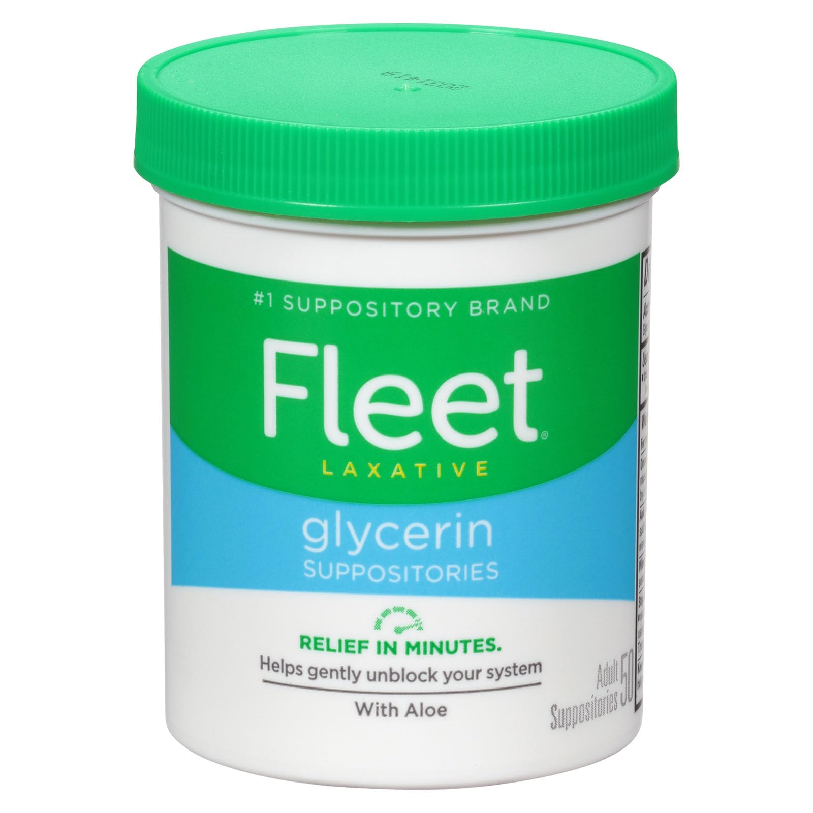 FleetAdult Glycerin Suppositories 50 Count