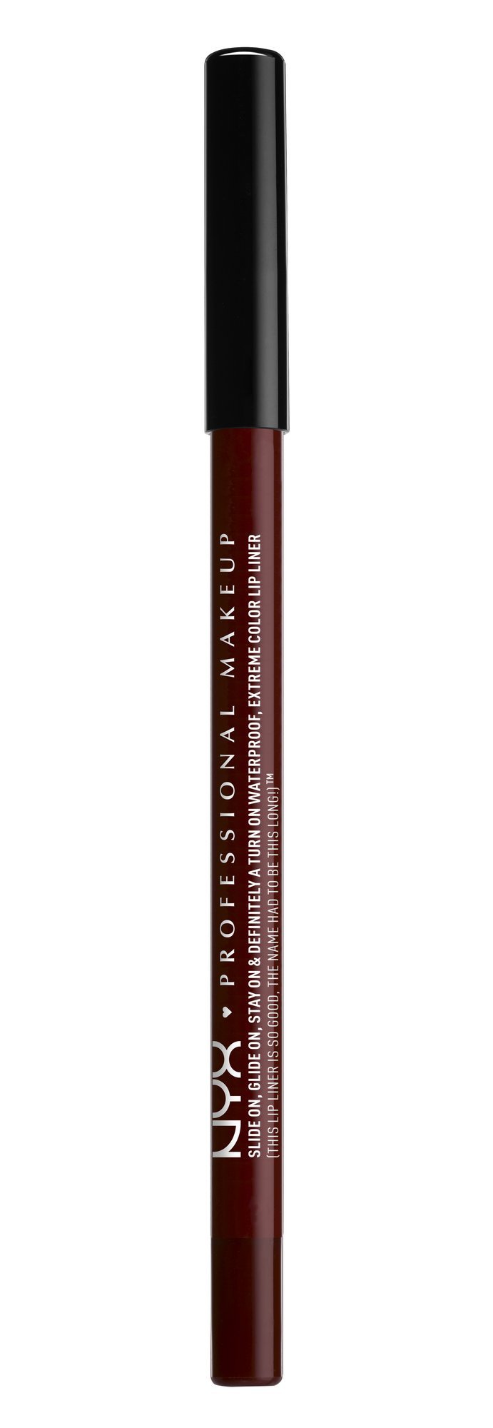 NYX PROFESSIONAL MAKEUP Slide On Lip Pencil, Lip Liner - Dark Soul (Deep Wine Red)