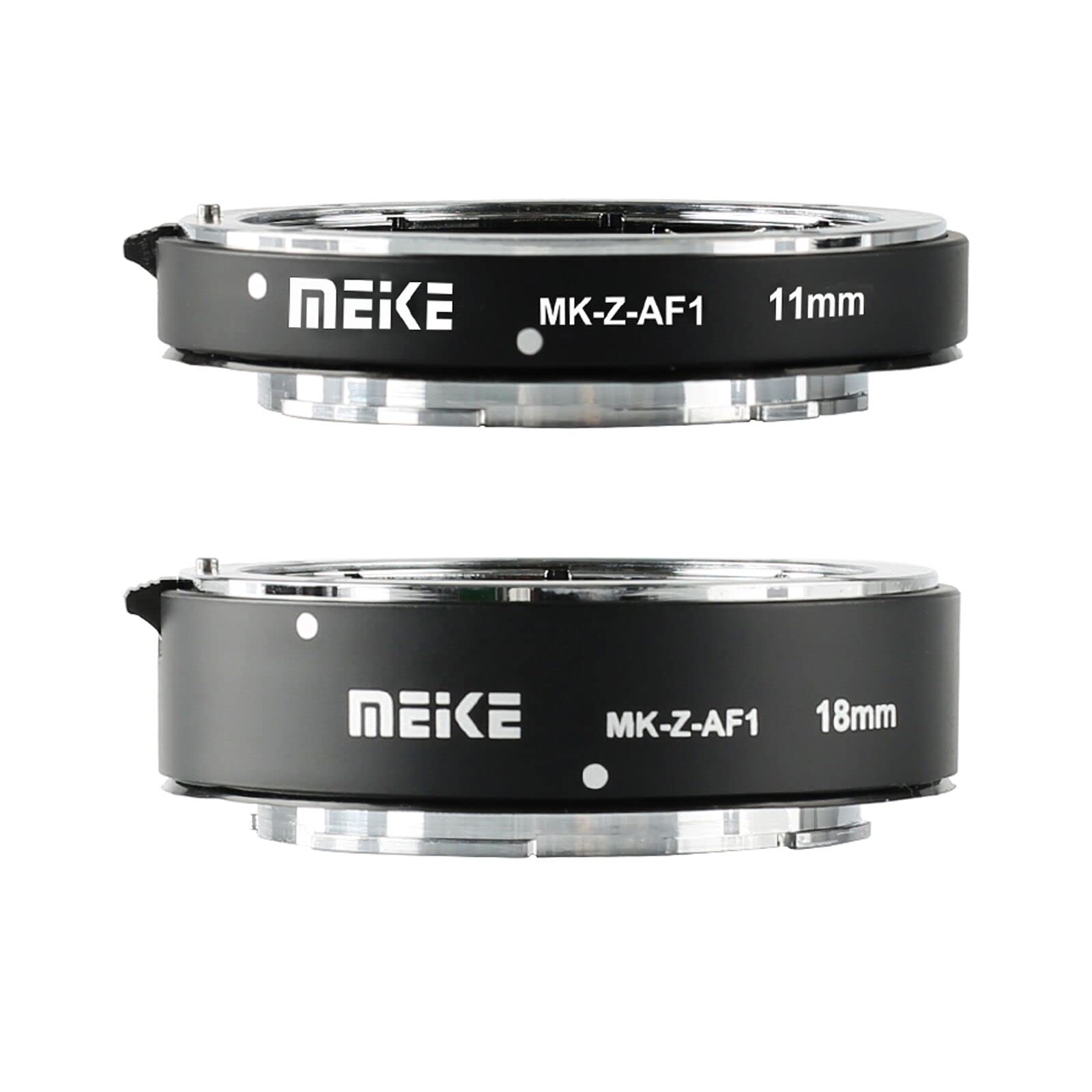 MEKE MK-Z-AF1 11mm 18mm Full Frame Macro Metal AF Auto Focus Extension Tube Adapter Ring Kit Compatible with Nikon Z Series Cameras Z5 Z6 Z7 Z50 Z6II Z7II