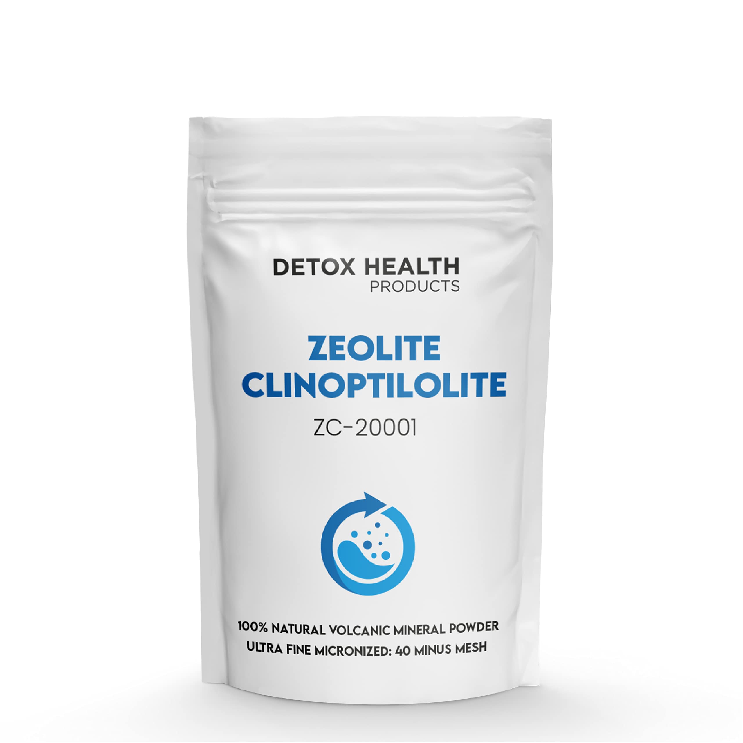 Zeolite Clinoptilolite Powder |Ultra FINE Less-Than 2 µm | Clinoptilolite 95% | 3X Activated | Natural Mineral Dust | Detox Health Products | 8 oz