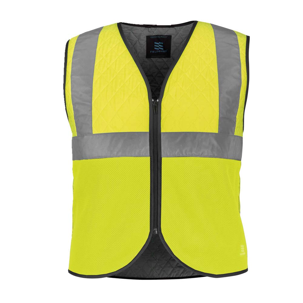 Professional Safety Cooling Vest for Heat Relief, High Visibility Evaporative Cool Vest