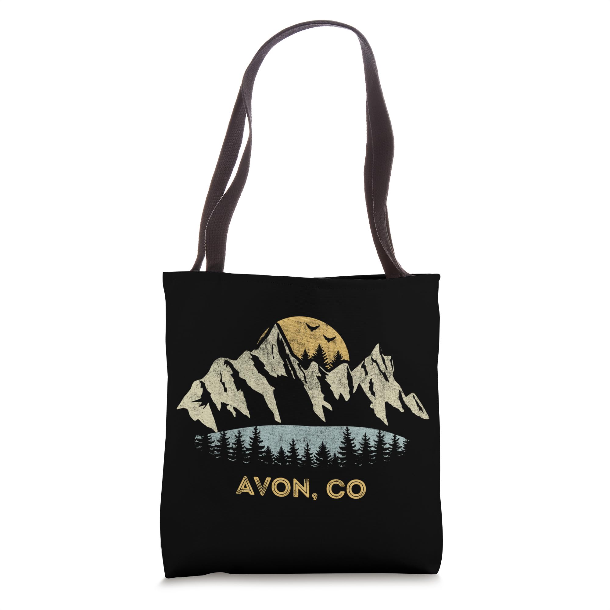 Avon Colorado Mountain Sunset Sunrise CO Tote Bag