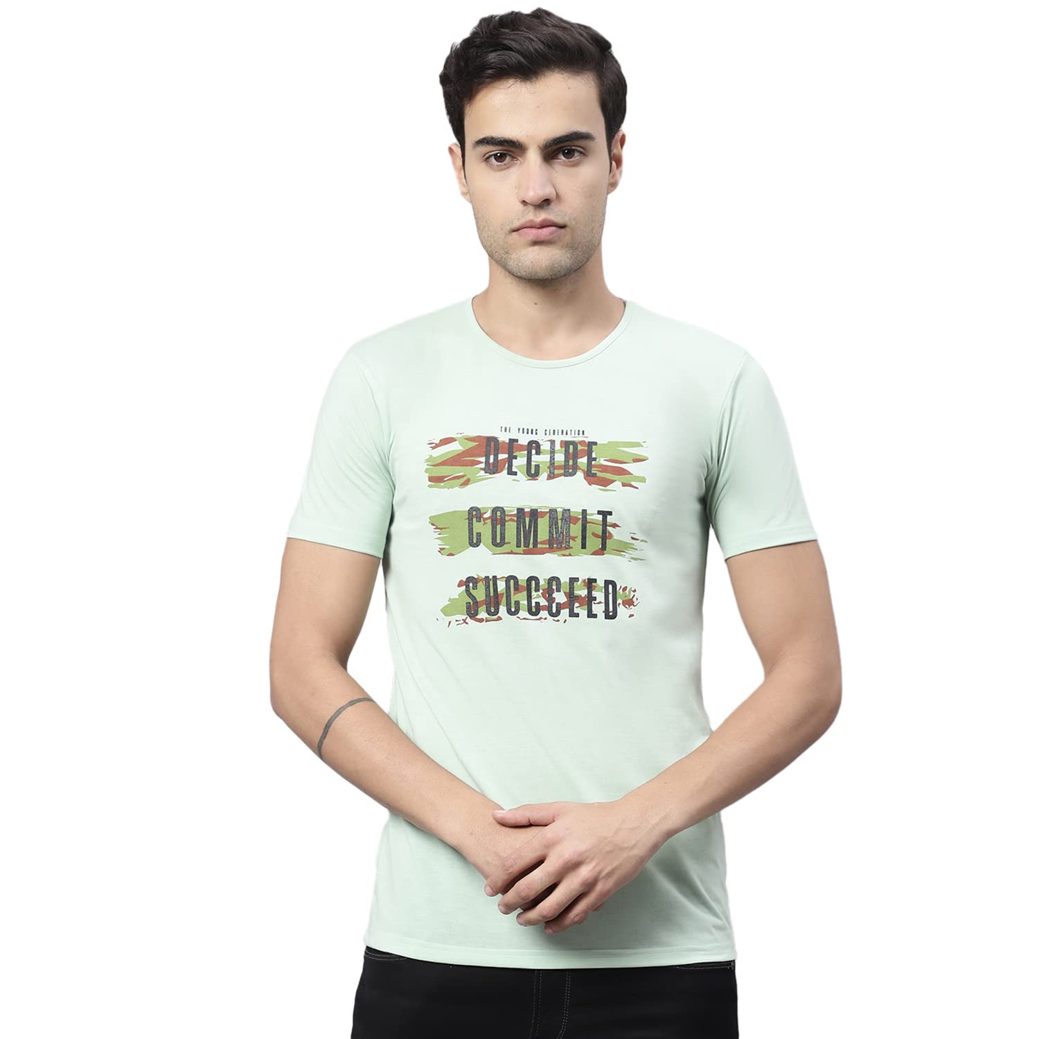 VIMAL JONNEY Men's Regular Fit T-Shirt