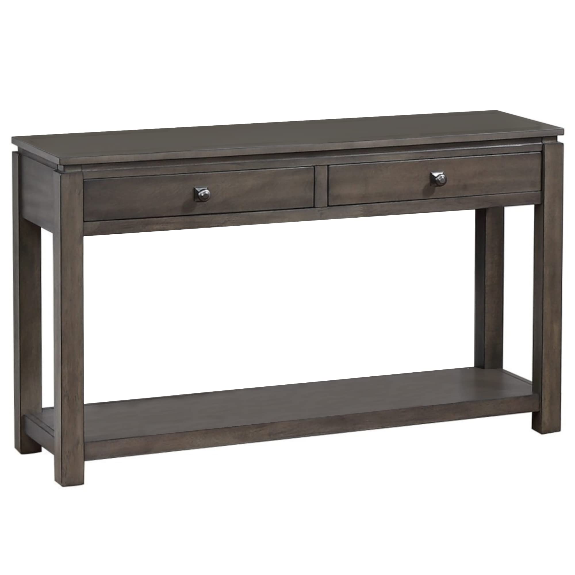 Sunset TradingShades of Gray Console Table, Weathered Grey